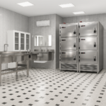 Üç üniteli morg soğutucu imalatı ve montajı. Dengeli sıcaklık dağılımı, düşük enerji tüketimi ve satış sonrası teknik servis desteği.