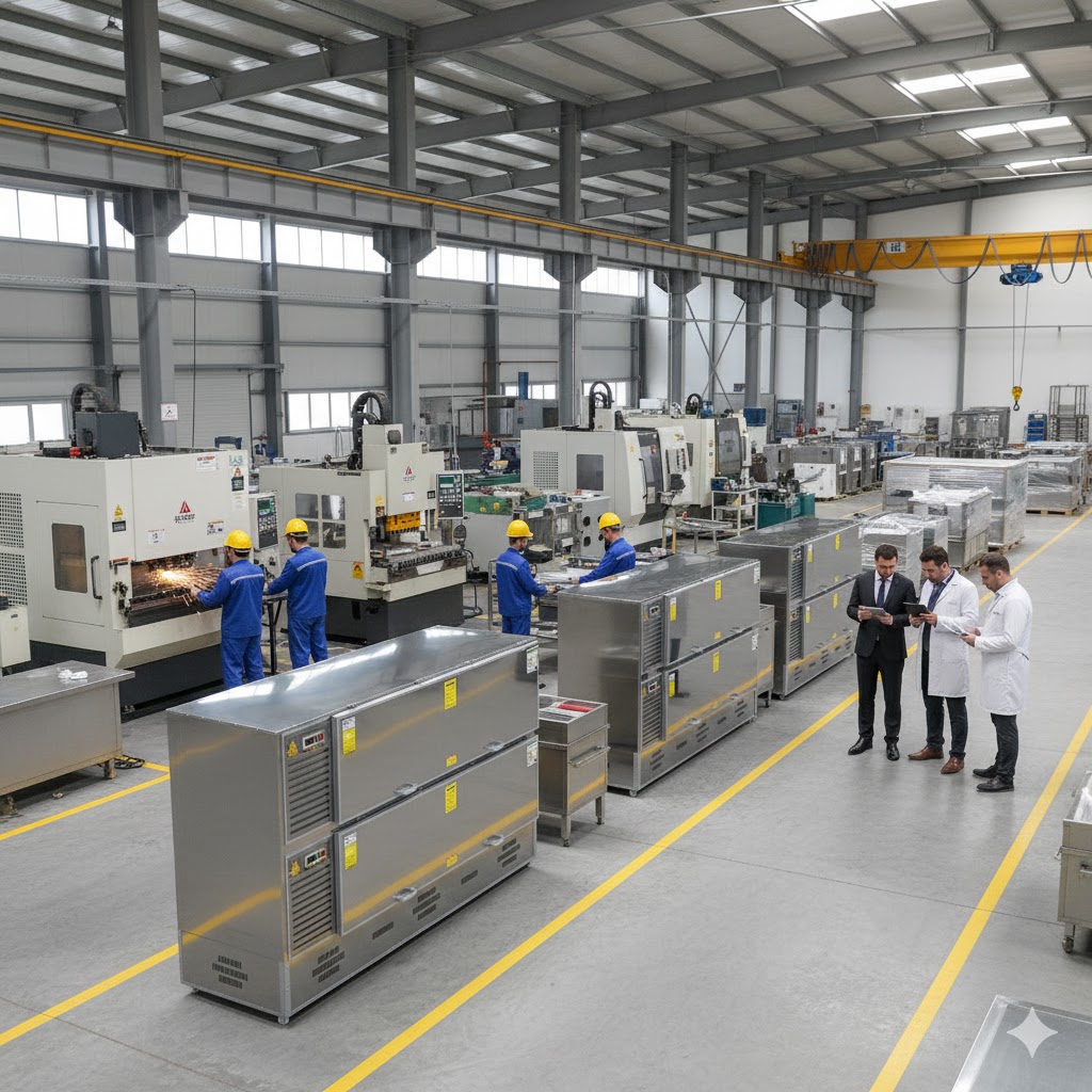 Yıldızlar Soğutma: İhracat Ödüllü Medikal ve Paslanmaz Hastane Ekipmanları Profesyonel Morg ve Klimalı Tabut Üreticisi | Yıldızlar Soğutma 304 Kalite Paslanmaz Medikal Çözümler: Hastane & Adli Tıp Donanımları Fabrikadan Halka Medikal Soğutma Sistemleri ve Hastane Mobilyaları