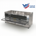 Hastane ve belediyeler için tasarlanan yıkamalı morg üniteleri, kolay temizlenebilir yüzeyi ve uzun ömürlü soğutma sistemiyle profesyonel kullanım sağlar.