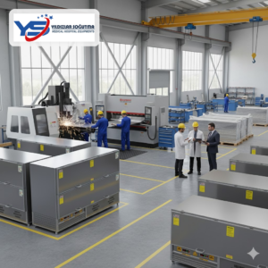 Türkiye’de üretilen modern morg ekipmanları hastaneler ve adli tıp kurumlarında kullanılmaktadır.