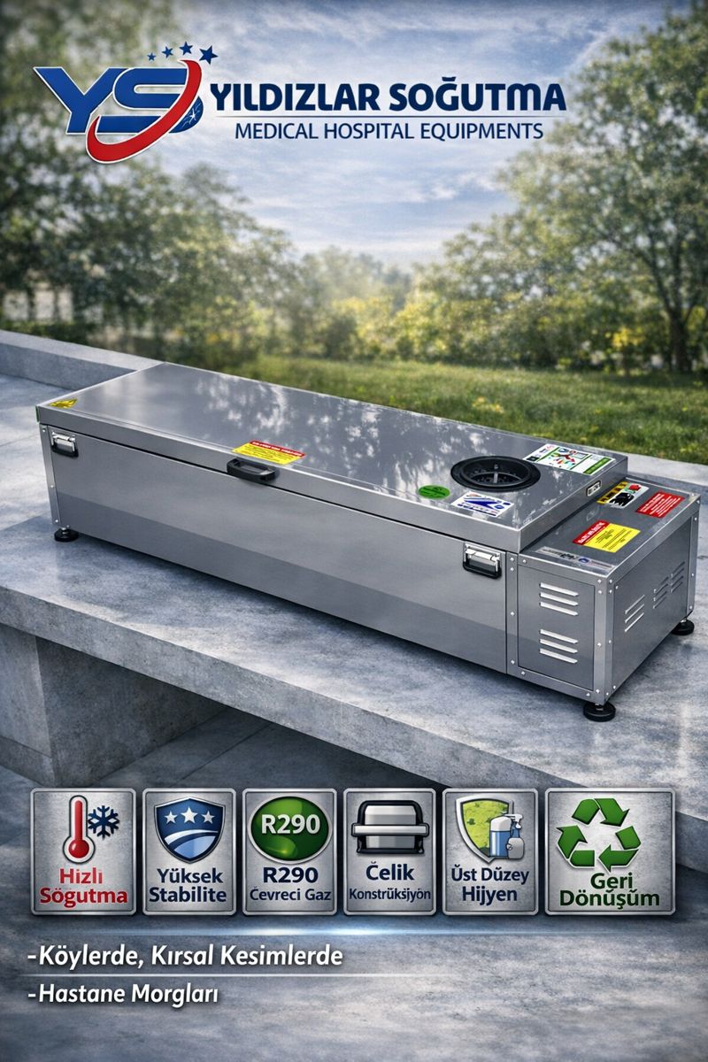 Klimalı tabut sistemleri, hijyenik yapısı ve sıcaklık kontrolü sayesinde uzun süreli güvenli muhafaza sağlar.