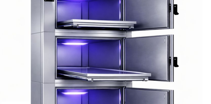 3 üniteli morg dolabı ile çoklu saklama çözümü. Paslanmaz çelik, dijital kontrollü soğutmalı morg ünitesi. Fiyat teklifi ve kurulum alın.