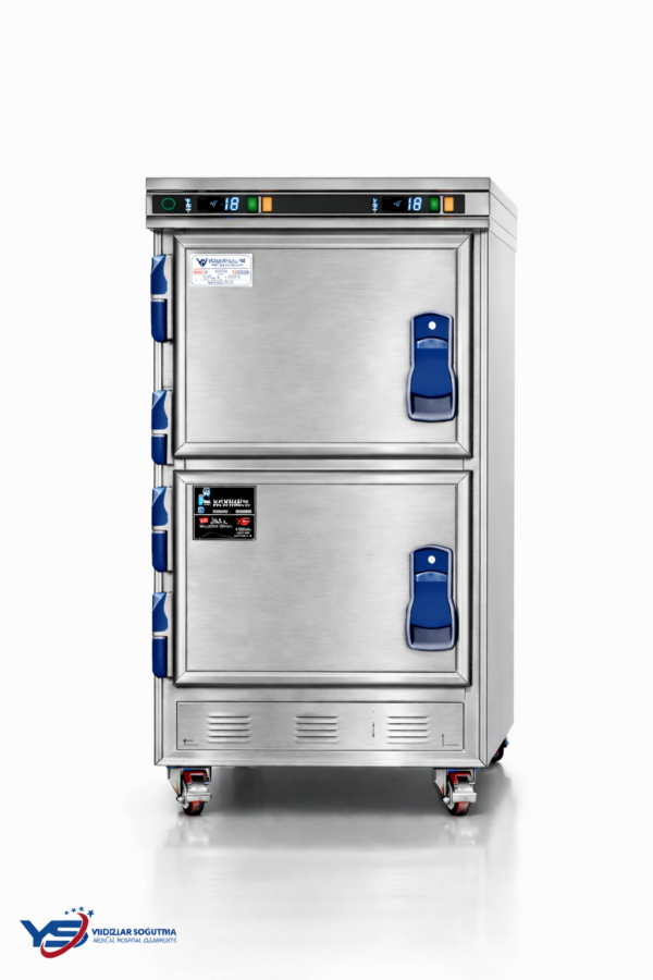 2’li Morg Ünitesi Fiyatları | YS MORG 0010CFX Profesyonel Paslanmaz Morg Cihazı