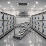 Morg dolabı, cenazelerin hijyenik koşullarda ve uygun sıcaklık aralığında muhafaza edilmesini sağlayan profesyonel soğutma sistemleridir. Hastaneler, adli tıp kurumları, belediyeler, gasilhaneler ve cenaze hizmetleri birimleri için vazgeçilmez ekipmanlardandır. Modern morg dolapları, paslanmaz çelik gövde, dijital sıcaklık kontrolü ve enerji tasarruflu soğutma sistemleri ile üretilmektedir.