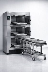 Paslanmaz çelik morg dolabı cenaze muhafaza sistemi hastane morg ekipmanı