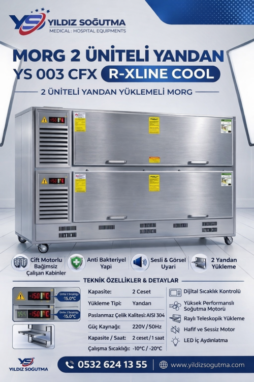 Morg sistemleri, cenaze muhafaza süreçlerinde hijyenik, güvenli ve kontrollü soğutma sağlayan profesyonel çözümler sunar. Dayanıklı yapı, modern tasarım ve yüksek performans bir aradadır.