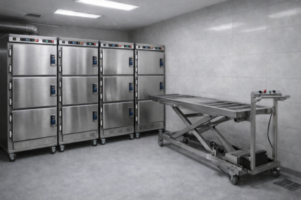 Yıldızlar Soğutma tarafından üretilen çelik karkaslı morg dolapları, devlet hastaneleri, şehir hastaneleri ve özel hastaneler için uzun ömürlü ve güvenilir kullanım sunar.