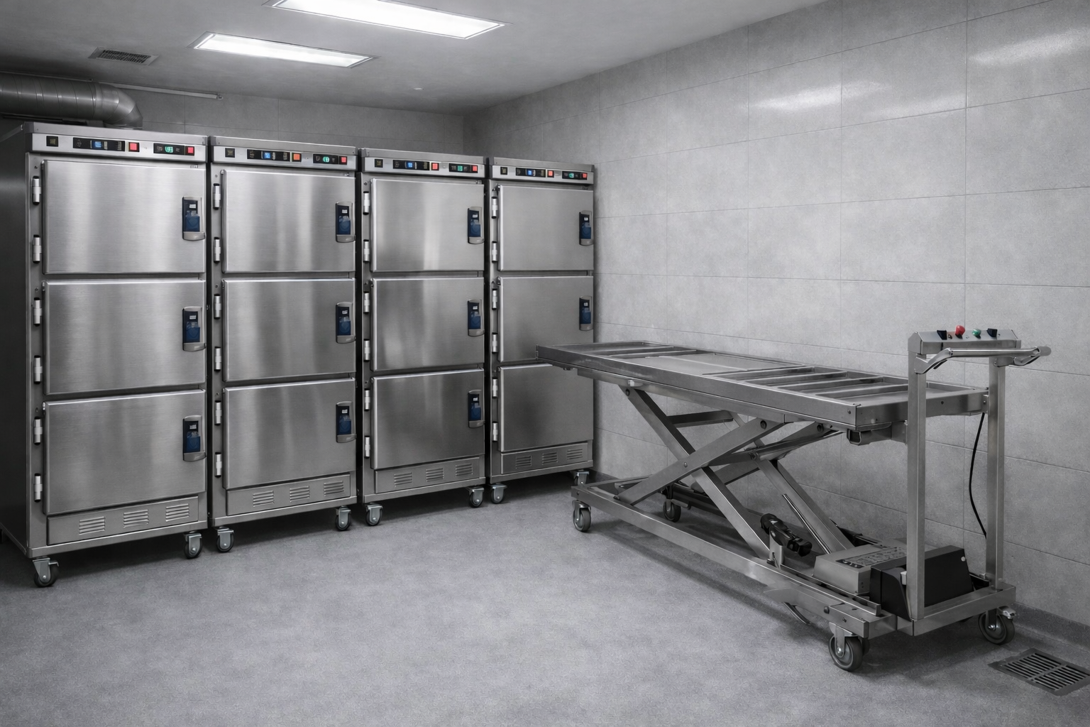 Yıldızlar Soğutma tarafından üretilen çelik karkaslı morg dolapları, devlet hastaneleri, şehir hastaneleri ve özel hastaneler için uzun ömürlü ve güvenilir kullanım sunar.