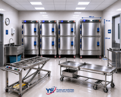 YS 0010 CFX R-XLINE Cool Yeni Nesil Morg Ünitesi Yıkanabilir ve Dezenfektan Uygulamasına Uygun Morg Ünitesi